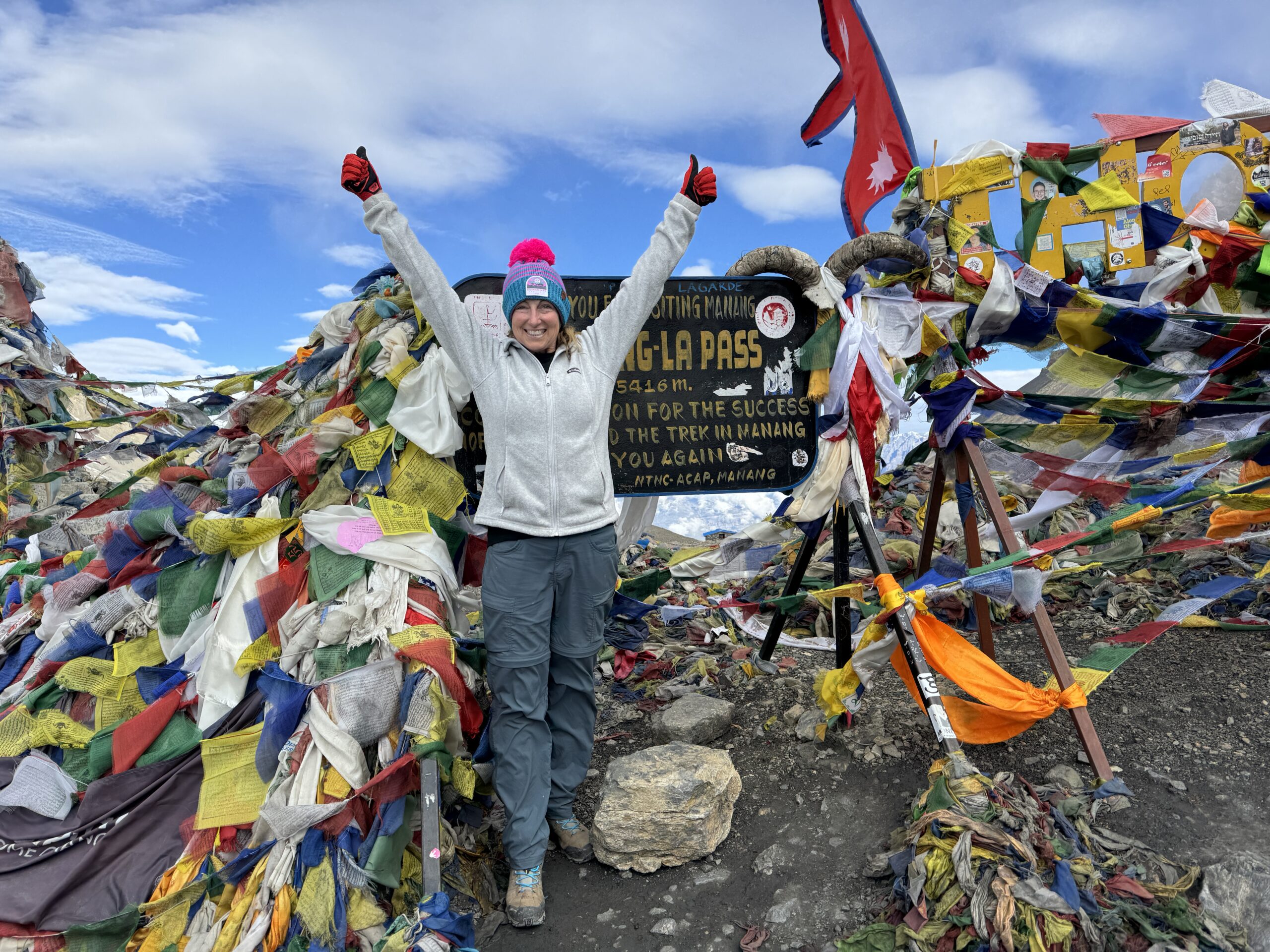 Deb at Mt Kilimanjaro